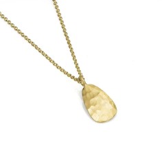 Colgante ESSENTIAL de Plata. Baño de Oro 18k