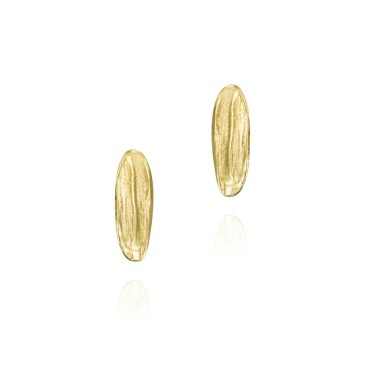 Pendientes ARIZONA de Plata.  Baño de Oro 18k