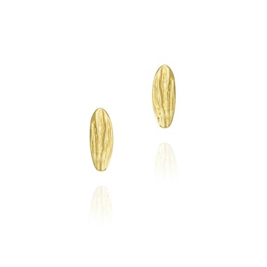 Pendientes ARIZONA de Plata.  Baño de Oro 18k