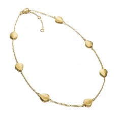 Collar ESSENTIAL de Plata. Baño de Oro 18k 2