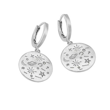 Pendientes PLANETARIUM de Plata.