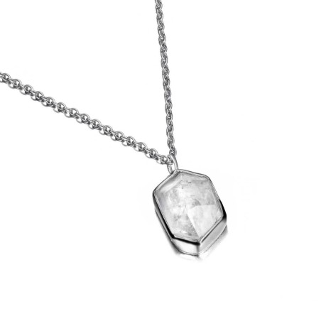 Colgante HERKIMER de Plata.