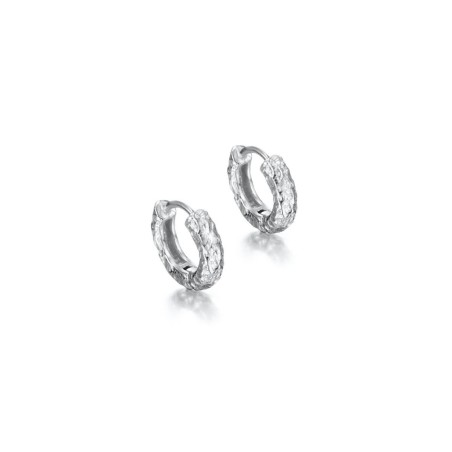 Pendientes  LAVA de Plata.