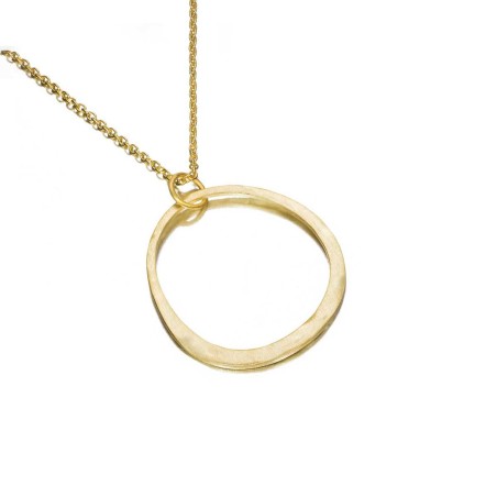 Colgante OLYMPIA de Plata. Baño de Oro 18k