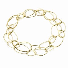 Collar OLYMPIA de Plata.   Baño de Oro 18k 2