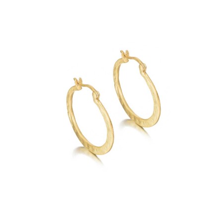 Pendientes OLYMPIA de Plata. Baño de Oro 18k