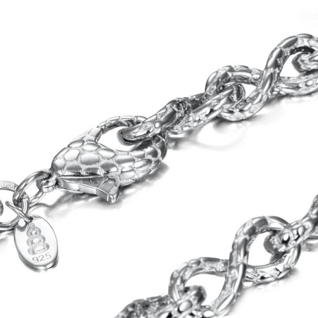 Collar Infinito en plata de ley 925