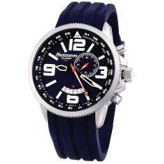 RELOJ NECKMARINE DE ACERO PARA HOMBRE CORREA DE CAUCHO CUARZO 44MM X-PLORER ALARMA - NKM13757M03