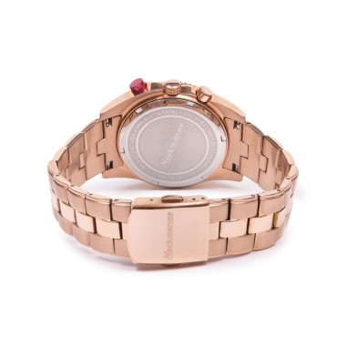 RELOJ NECKMARINE DE ACERO DORADO UNISEX CON PULSERA ACERO DORADO CUARZO 38MM ADMIRAL ARMYS - NKM13658MS20