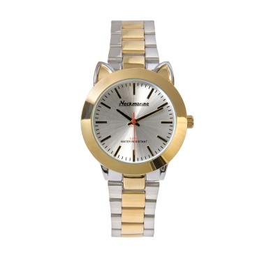 RELOJ NECKMARINE DE ALLOY CORREA ALLOY DORADA PARA MUJER CUARZO 35MM NKM36003