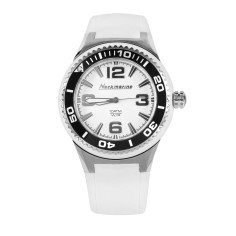 Reloj NECKMARINE de acero con correa de caucho para Hombre cuarzo 39mm BIG Cadete - NM98307 2